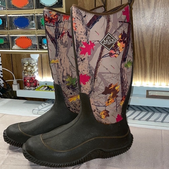 pink camo snow boots